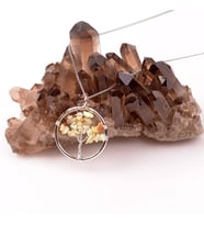 Opal Taşı Hayat Ağacı Kolye - Etiyopya Opali