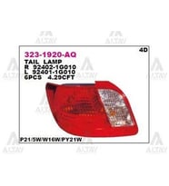 Stop Lambası Rio 2006-2011 Sedan Duylu Sol (1 Adet) (Oem No: 323-1920L-Aq)