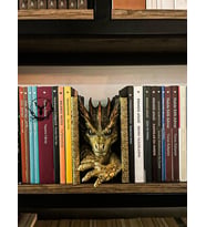 hayatvesanat  Ejderha / Kitaplık Figürü / Kitap Tutucu