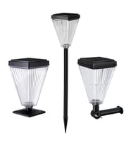 Forlife 15Watt Fonksiyonel Solar Çim / Bahçe Aydınlatma Armatürü