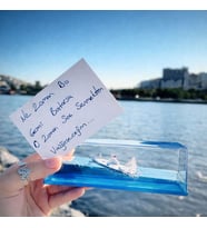 Kişiye Özel Batmaz Gemi Tasarımlı Deniz Temalı Dekoratif Obje