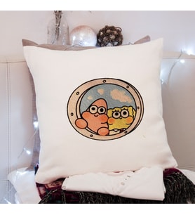 Sünger Bob & Petrick Tasarımlı Yastık