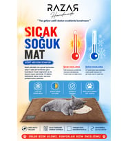 Yumuşak Sıcak-Soğuk Kedi Köpek Yatak, Serinletici ve Isıtıcı Mat