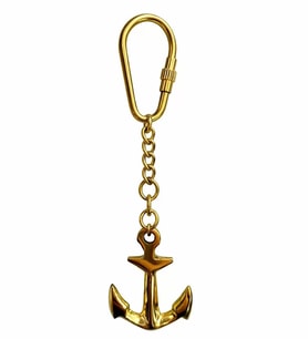 Pirinç Çapa Anahtarlık 2512e