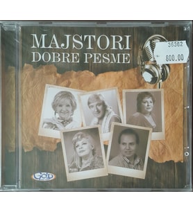 (Plak Değildir CD dir) CD Majstori Dobre Pesme CD (Karışık)