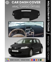 RENAULT MEGANE 2 NAVİGASYONSUZ (2003-2009) Torpido Örtüsü Ön Göğüs Halı Torpido Koruma Araca Özel
