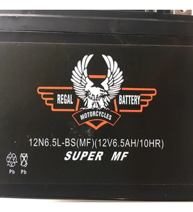 AKÜ 12N6,5L-BS(MF) 12V 6,5 Ah MOTOSİKLET