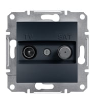 EPH3400171 Schneider Asfora Sonlu TV/SAT Prizi, 1dB – Antrasit