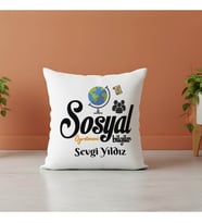 Sosyal Bilgiler Öğretmeni Yastık