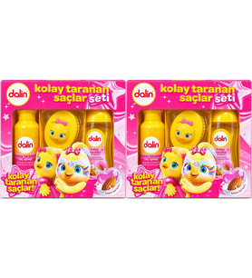 Dalin Kolay Taranan Saçlar Seti (Şampuan + Sprey + Tarak) Avantaj Paket (2 Li Set)