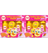 Dalin Kolay Taranan Saçlar Seti (Şampuan + Sprey + Tarak) Avantaj Paket (2 Li Set)