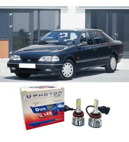Ford Scorpio Led Xenon Uzun + Kısa Far Ampulü H4 Duo Yeni Seri Beyaz 1985-1995
