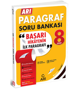 8. Sınıf Arı Paragraf Soru Bankası Arı Yayıncılık