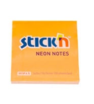 Gıpta Stickn Neon Turuncu 76X76 100 Yaprak Not Kağıdı
