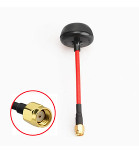 5.8Ghz RpSma Erkek Anten Esnek Dairesel Polarize Omni Mantar Anten RC FPV Drone Multicopter