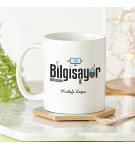 Bilgisayar Mühendisine Hediye Kupa Bardak