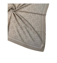 Işıl İpek - C Desen Siena Eşarp 100x100 cm (Bej)