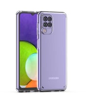 Samsung Galaxy M32 Kılıf Full Şeffaf Sararmaz Kapak (Renksiz)