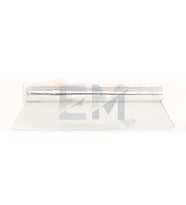 CAM ELYAF KUMAŞ ALÜMİNYUM KAPLI 2 MM (EN:1 MT BOY:1 MT) (Gri)