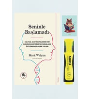 Seninle Başlamadı - Mark Wolynn - 9786059692472 Sarı Fosforlu Kalem - Not Defterli Seti