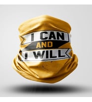 Delta I Can And I Will Desenli Buff (Çok Renkli)