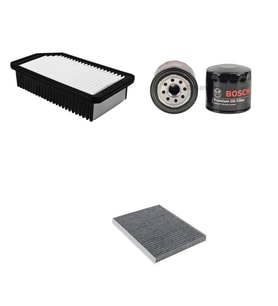 Bosch Filtre Bakım Seti Kia Venga 1.6 Benzin 125 Beygir Hava + Yağ f. + Polen Filtre Sion