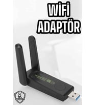 Dual Band Wifi Alıcı Adaptör USB 3.0 Destekli