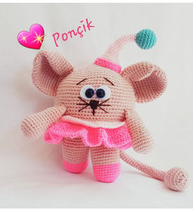 Ponçik Amigurumi Organik Oyuncak