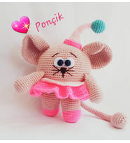 Ponçik Amigurumi Organik Oyuncak