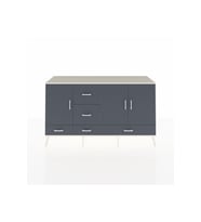 Kronos Konsol 4 Raflı 5 Çekmeceli 3 Kapaklı 176x59x99 Aytaşı-Antrasit