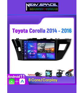 TOYOTA COROLLA ANDROİD 2GB RAM 32GB ROM NAVİGASYON CARPLAY MULTİMEDYA