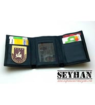 Kara Kuvvetleri Armalı Deri Cüzdan
