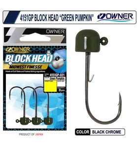 Owner 4151 GP Block Head Lrf Jighead - 5,4gr