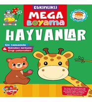 Etkinlikli Mega Boyama - Hayvanlar
