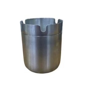 Kısmet KK060 Çelik Kokusuz Küllük 0.60mm 430 Kalite (Gri)