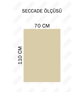 10 Adet Kadife Seccade Lacivert (70cmx110cm 400gr) Hac Ve Umre Hediyesi