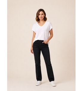 VİGOSS V YAKA BATTAL KADIN T-SHIRT B13161-03132