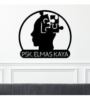 Psikolog - Psikiyatrist Temalı Kişiye Özel Dekoratif Tablo