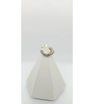 Gold Renk Sarmal Halka ve Taş Detaylı Earcuff