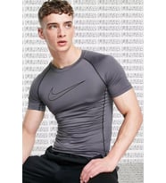 Nike Pro Dri Fit Tight Fit Short Sleeve Top Slim Fit Erkek Body Tişört Siyah