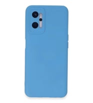 Durukar® Realme 9i 4G Kılıf Nano içi Kadife Silikon - Mavi