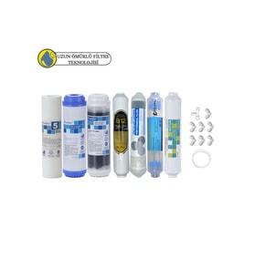 Purefer Açık kasa çift karbonlu Sertifikalı 7li mebransız B12 alkali Şeffaf 4lü mineralli+detox