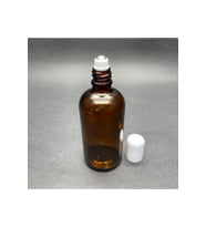100ml kahverengi cam şişe roll-on şişe, 45 adet, bilye başlıklı şişe, cam şişe, roll-on şişesi, amber şişe