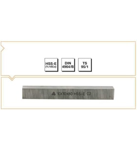 Makina Takım 8X8X200 HSS - E (%10Co) DIN 4964/B Kare Kesitli Torna Kalemi - MTE B00400808200