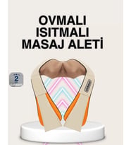 Bel Omuz Boyun Masaj Aleti Ovmalı Isıtmalı Kas Yorgunluğu Giderici