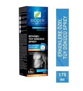 BİODER TÜY DÖKÜCÜ SPREY ERKEK  175 ML