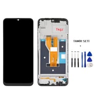 Oppo Realme C11 - 2021- Uyumlu Lcd Ekran Dokunmatik Servis ÇITALI + TAMİR SETİ