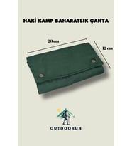Haki Kamp Baharatlık Çanta