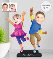 Kişiye Özel Çocuklar Ahşap Eco Biblo -1