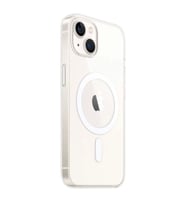 Newface Apple iPhone 14 Kılıf Magneticsafe Şeffaf Silikon - Şeffaf